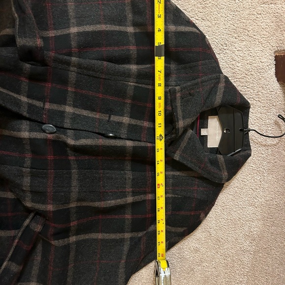 Banana Republic Wool Plaid Cape - Picture 7 of 8